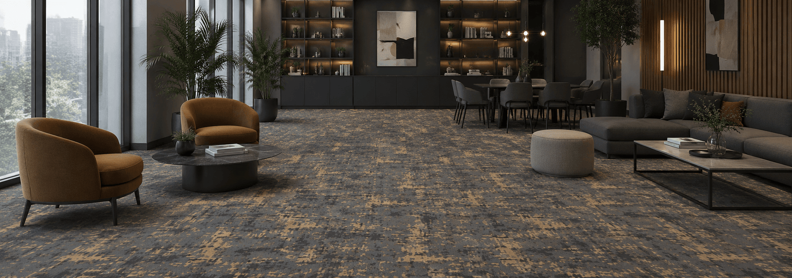 ABSTRACTION NYLON collection interior layout